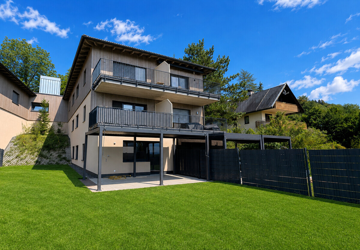 Ansicht vom Garten
