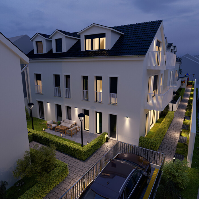 Außenansicht Hinterhaus