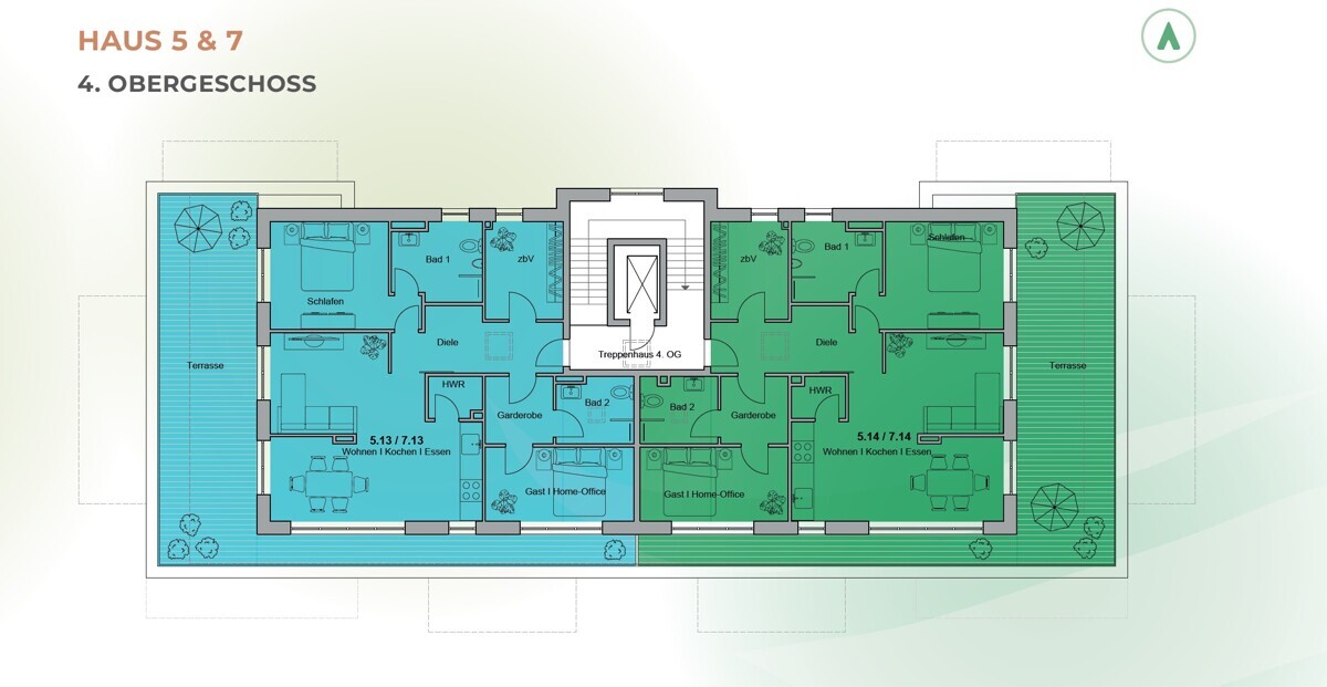 Grundriss 4. OG