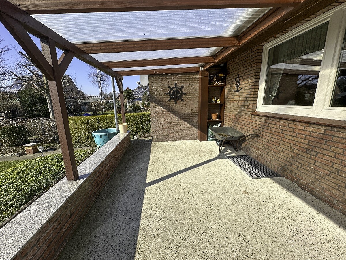 überdachte Terrasse