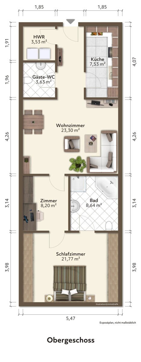 Obergeschoss 18a