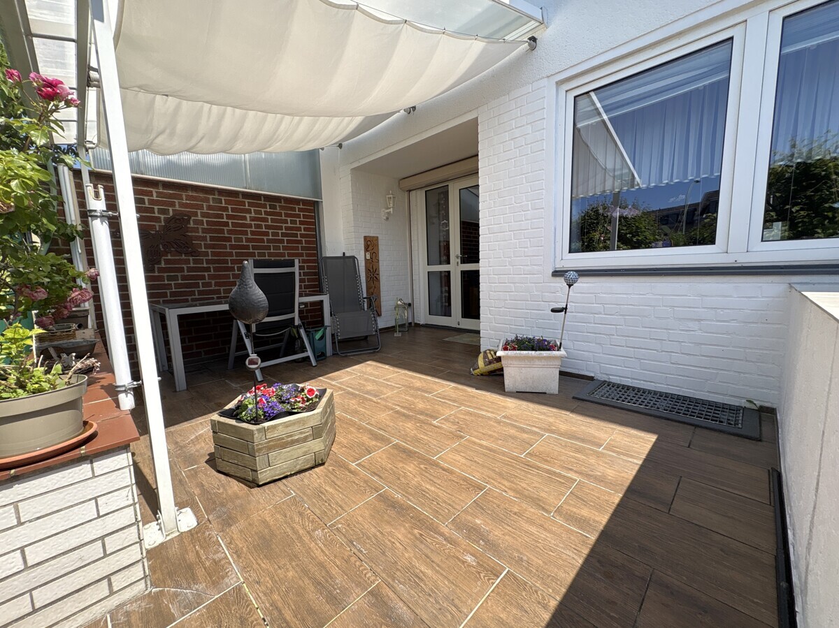 überdachte Terrasse