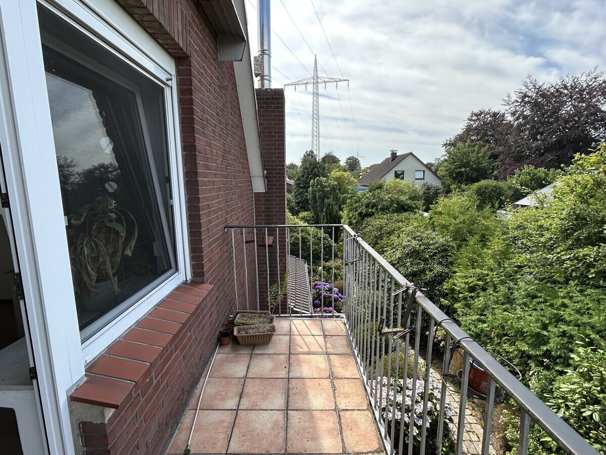 Balkon von Zimmer 1