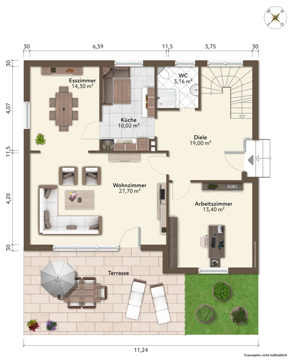 Grundriss EG