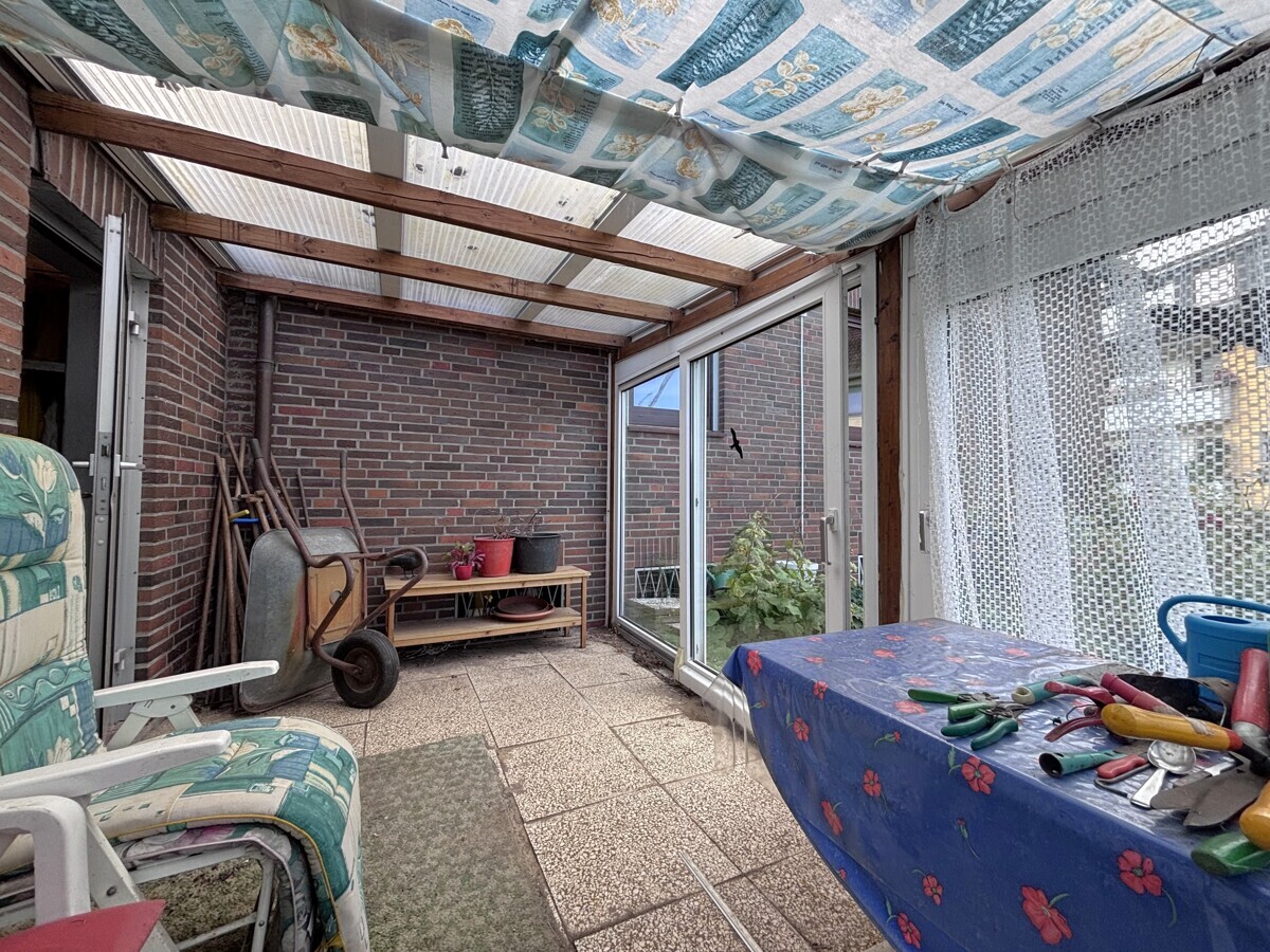 überdachte Terrasse
