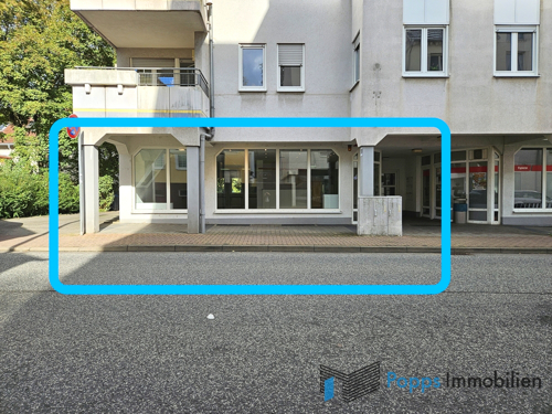 Die Ansicht von der Straße aus