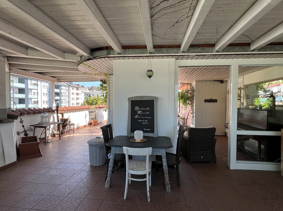 Dachterrasse Foto