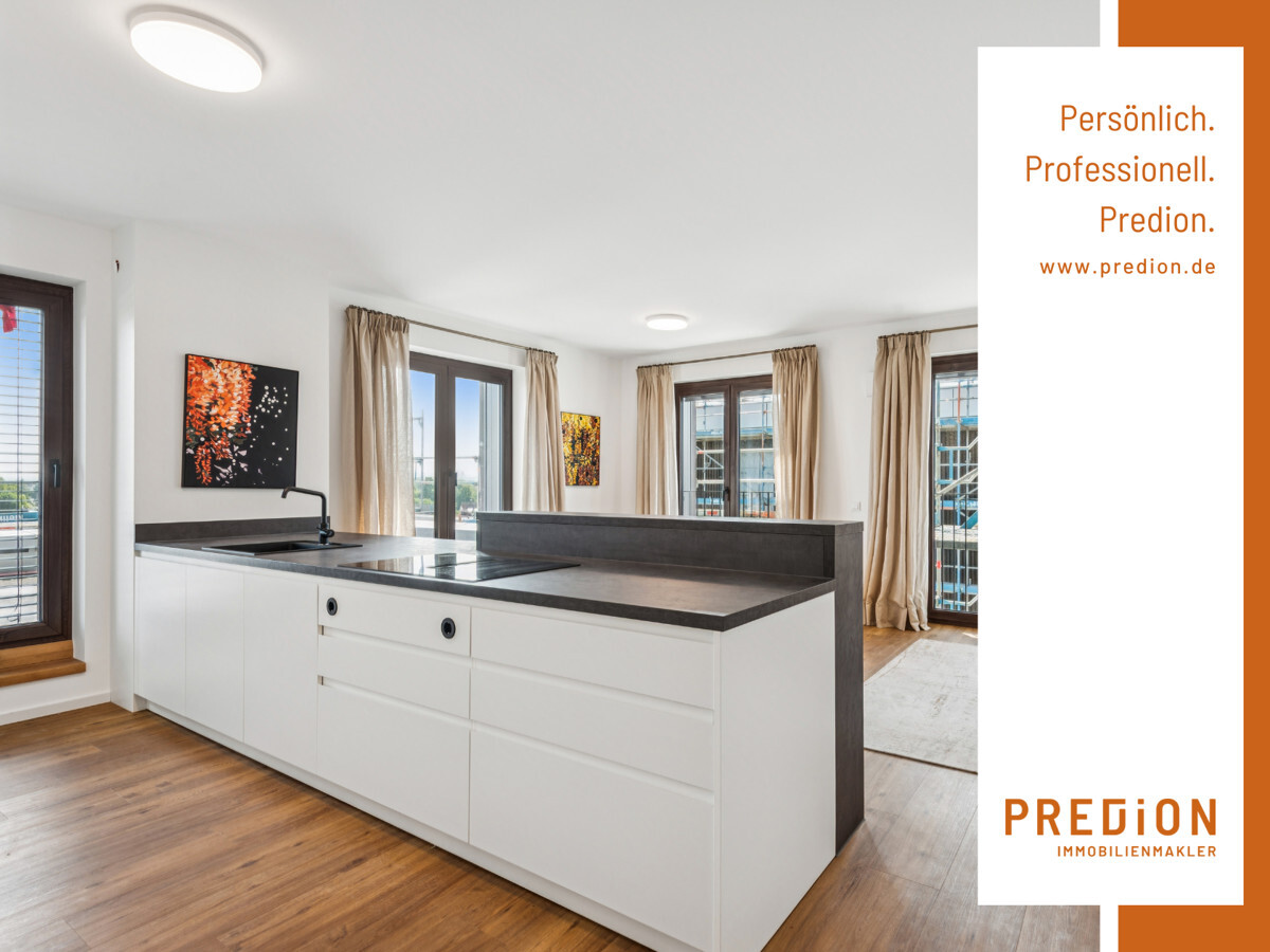 Stilvolle 4-Zimmer-Wohnung mit Einbauküche - exklusiv in den Deiker Höfen! - Photo 4