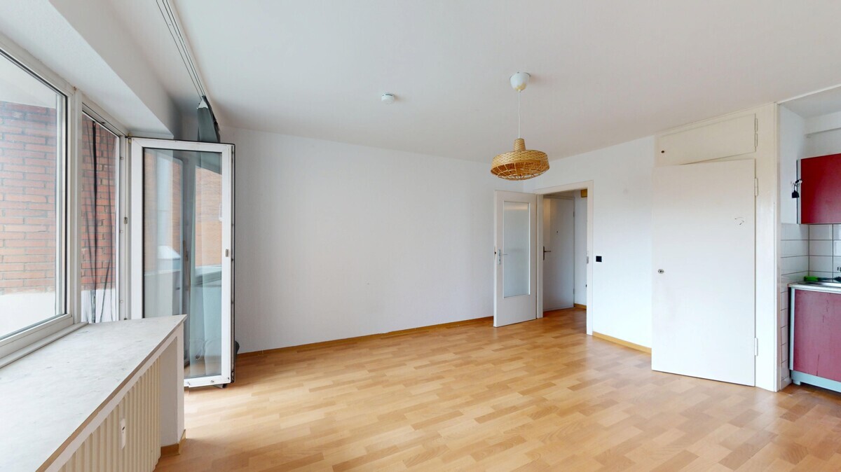 Unterrath: Helle 1-Raum-Wohnung mit Balkon in zentraler Lage! - Foto 4