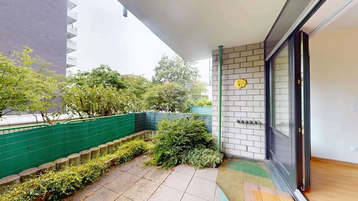 Unterrath: Gut geschnittene Wohnung mit Süd-Terrasse und Tiefgaragenstellplatz! - Foto 5