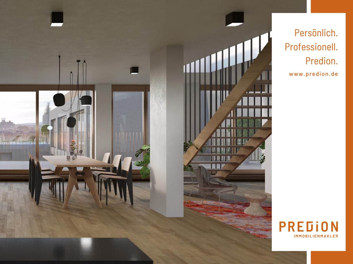 Neubau - Exklusive Penthouse-Wohnung mit Blick über die Dächer von Aachen! - Photo 2