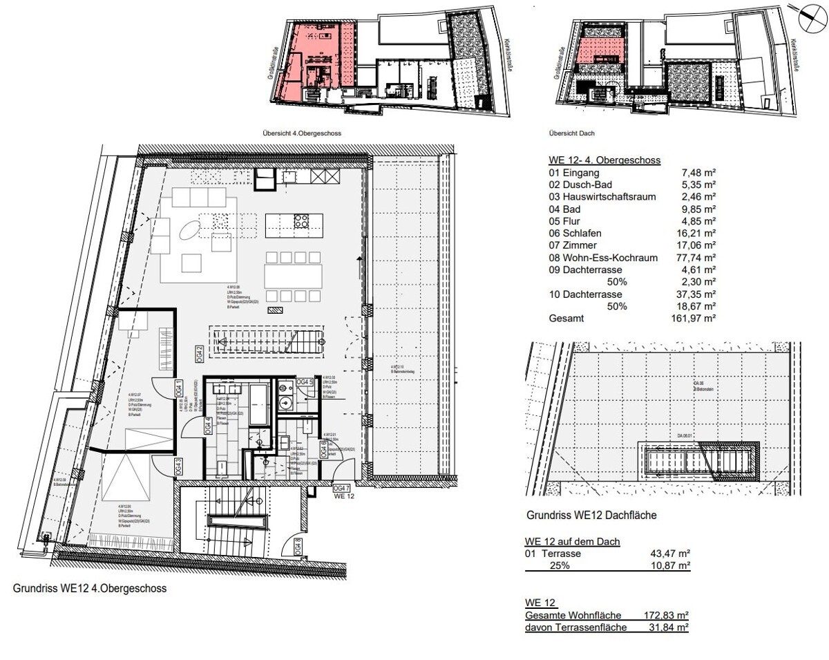 Neubau - Exklusive Penthouse-Wohnung mit Blick über die Dächer von Aachen! - Photo 3