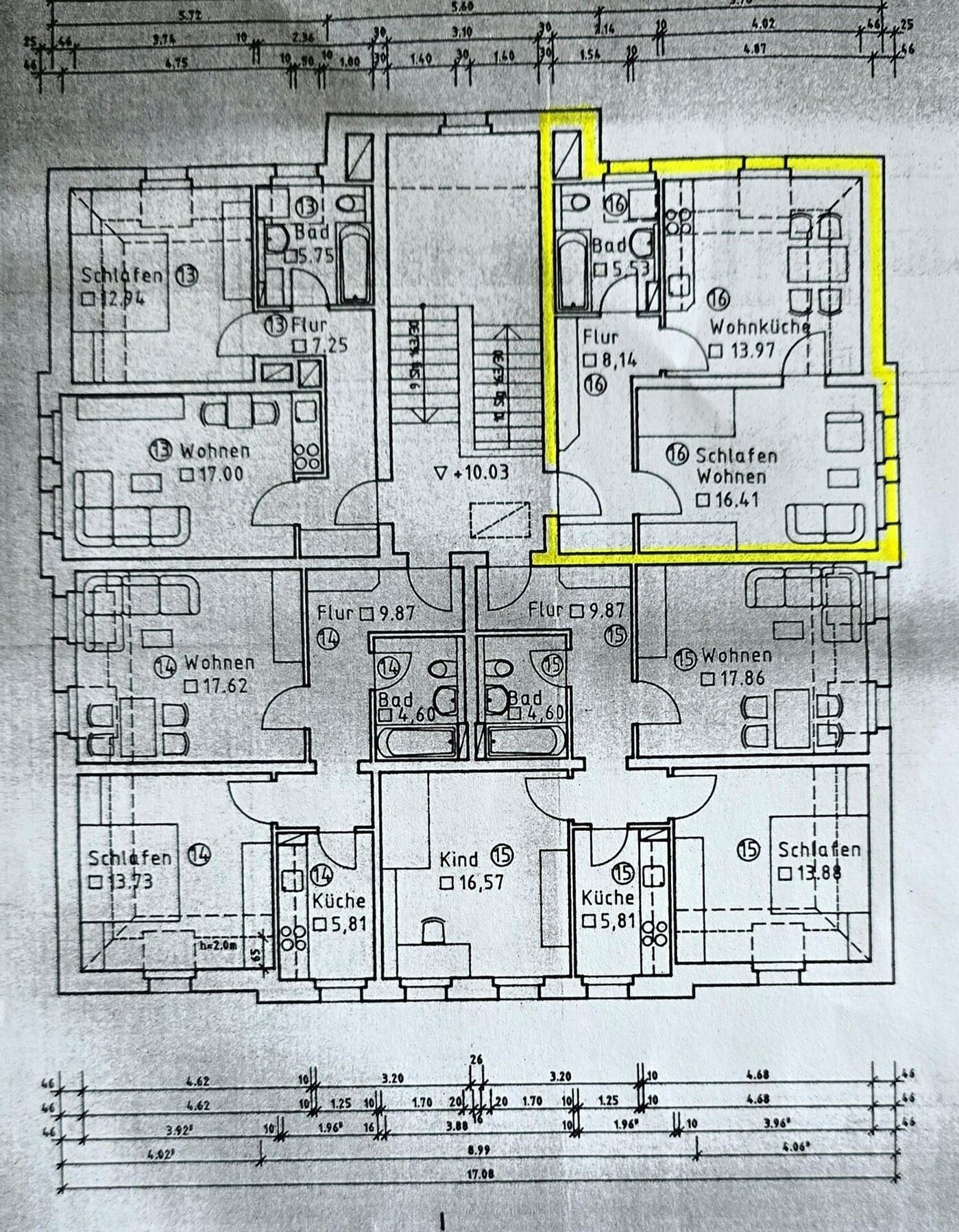 Grundriss Dachgeschoss