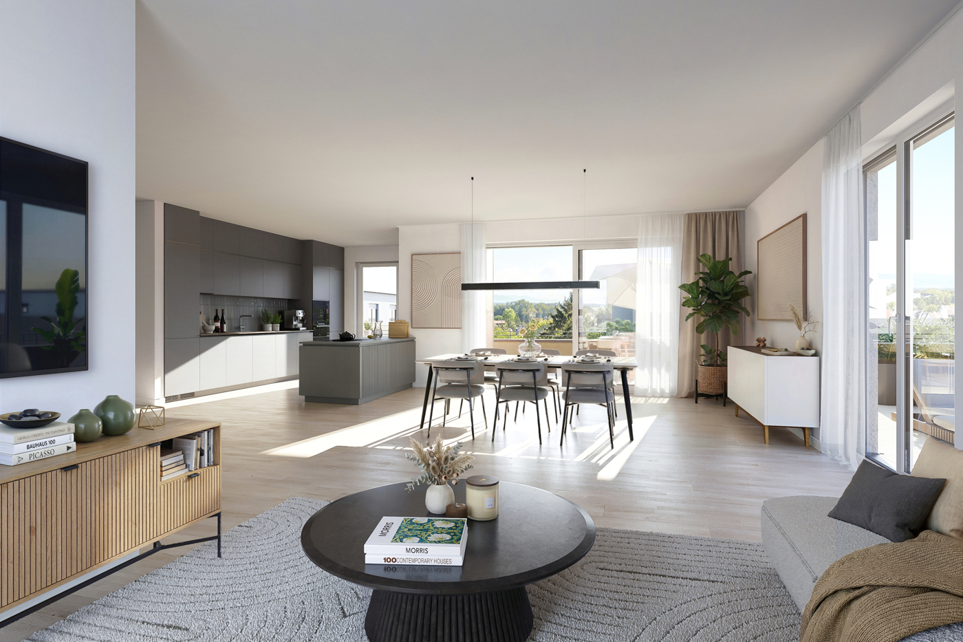 Einrichtungsbeispiel Penthouse A19