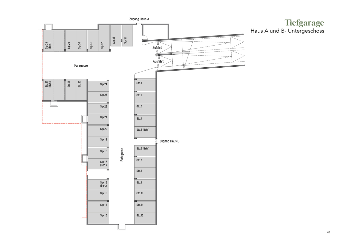 04- Grundriss Tiefgarage Haus1-2