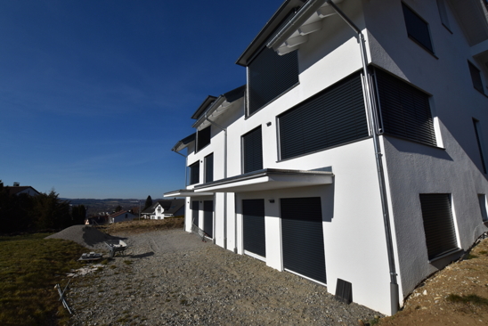 Terrasse und Blick Richtung Westen