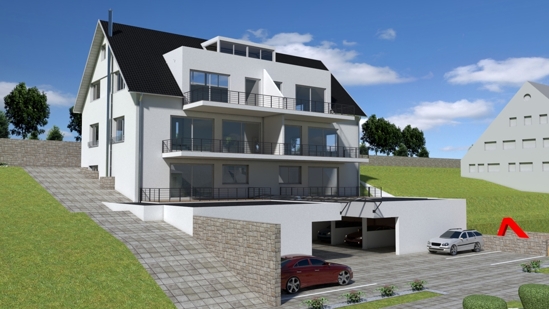 Illustration Westseite