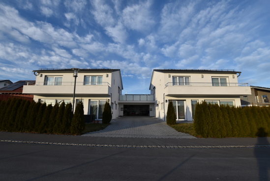 Südansicht + Garage