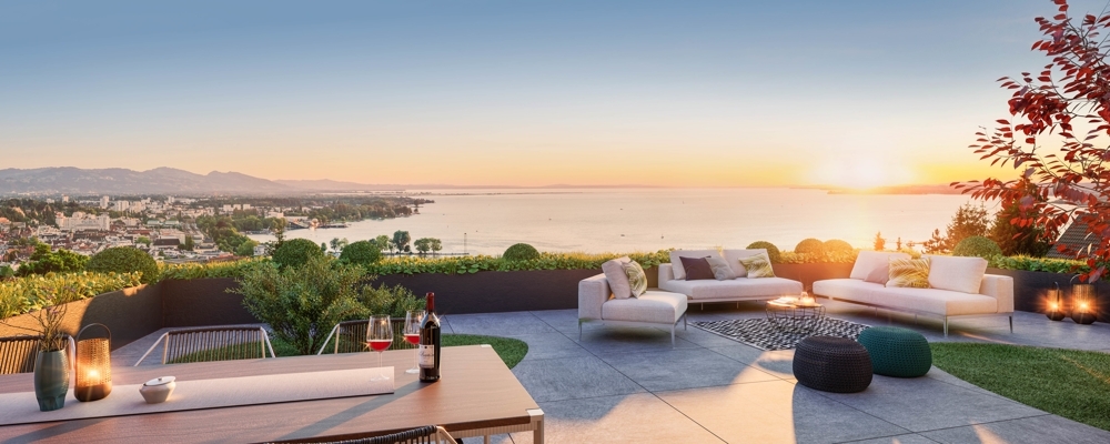 Visualisierung Terrasse