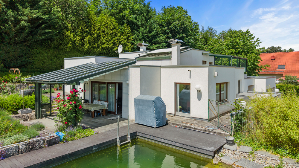 Terrasse + Schwimmteich
