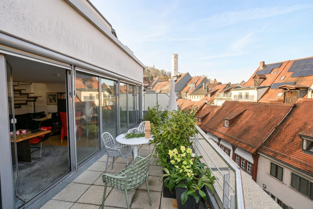 Dachterrasse Wohnbereich