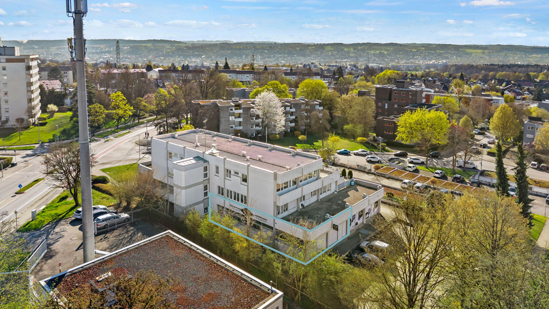 Luftbild Rückseite Haus