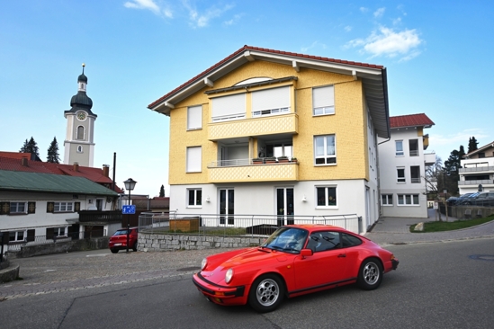 Seitenansicht Haus