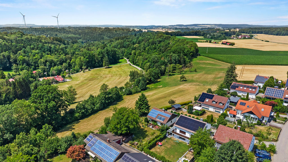 Luftaufnahme mit Weitblick