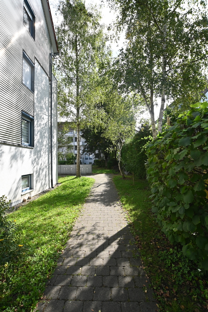 Richtung Hauseingang