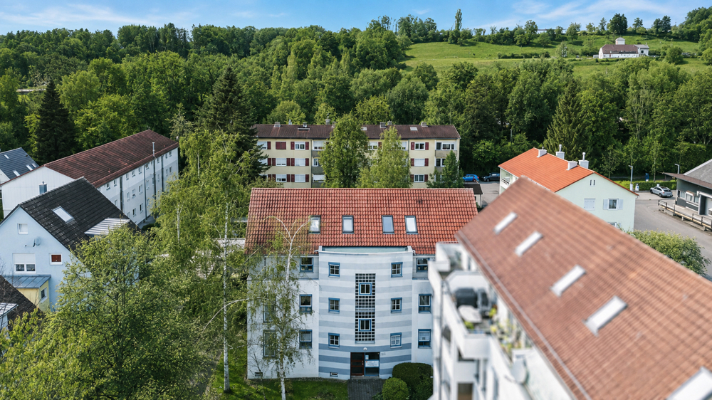 Hauseingang Luftbild