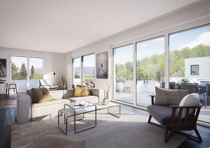 Exklusive Penthousewohnung mit Panoramadachterrasse bei Ravensburg