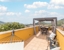 4 Roof terrace with port view