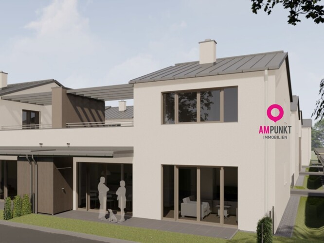 Neubau trifft Wohngefühl: Doppelhaushälfte in Sankt Georgen im Attergau, die einfach passt. - Bild