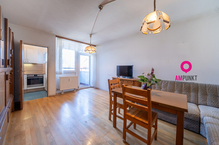 2-Zimmer-Wohnung mit Loggia in Schallmoos – besser geschnitten als viele größere! - Bild