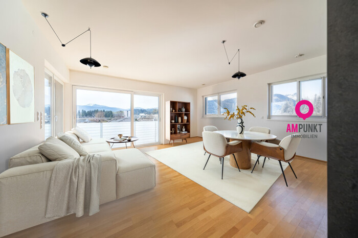 Penthouse in Mondsee. Vier Zimmer. Große Terrasse. Genau so stellt man sich Wohnen vor! - Bild