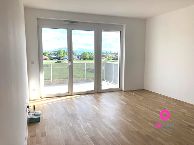 Neumarkt am Wallersee - moderne 2-Zimmer-Wohnung mit Balkon und Tiefgarage - Baujahr 2019 - Bild