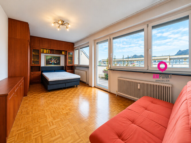 Aus einem Zimmer könnten zwei werden – und dazu eine großzügige Dachterrasse - Bild