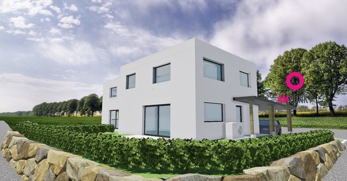 Leonding/Rufling ERSTBEZUG:  Doppelhaushälfte mit 117 m² und Eigengarten - Bild