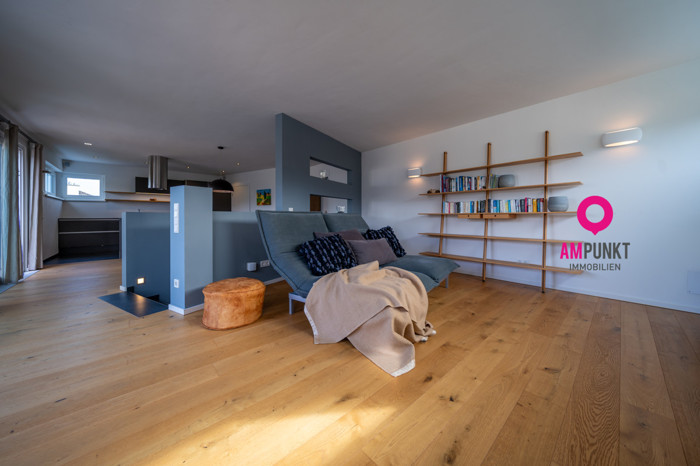 Feinste Wohnkunst mit Raffinesse: 3-Zimmer-Maisonette in Puch mit 2 Bädern und Dachterrasse-Deluxe! - Bild