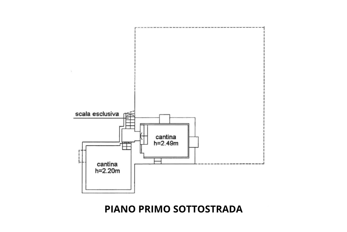 Planimetria cantina