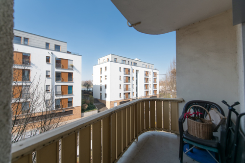 Balkon mit "bisschen" Rheinblick