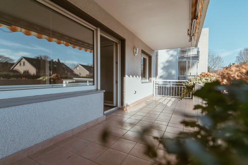 Riesiger sonnendurchfluteter Süd-Balkon