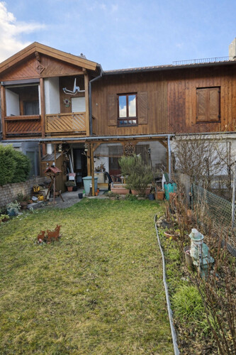 Gartenseite - Bergblick