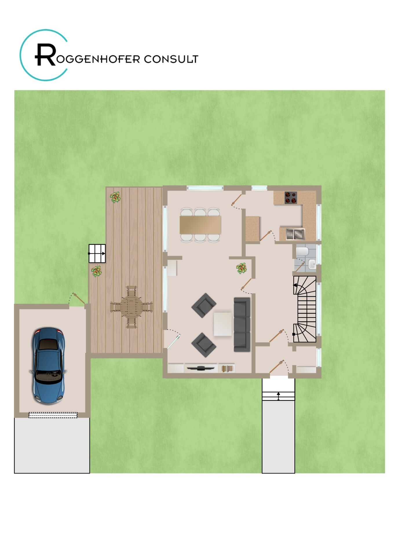 Grundriss 1 – Einfamilienhaus mit Potenzial - Exklusive Lage in Zirndorf