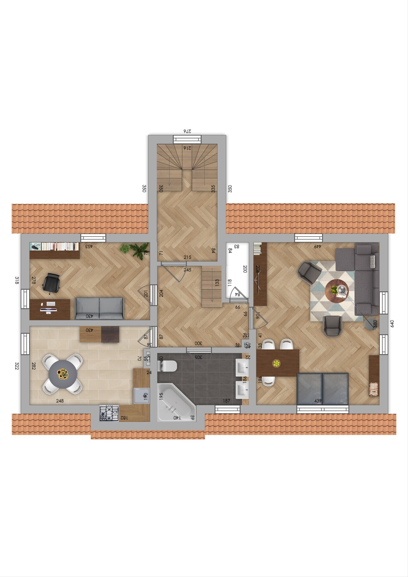 Grundriss 2 – Familienfreundliche 4-Zimmer-Maisonette mit Gartenanteil - zentrumsnah in Schwabach