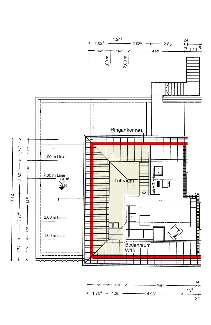 Grundriss 2 – Erstbezug: Exklusive 4‑Zimmer‑Maisonette im Luxus‑Neubau mit XXL‑Dachterrasse