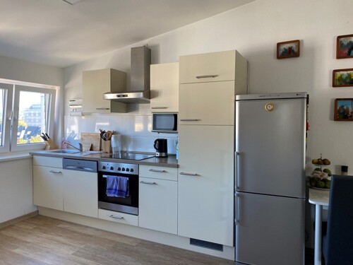 offene Küche mit EBK