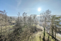 Ausblick Balkon