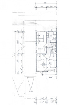 Bemaßter Grundriss OG