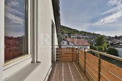 Balkon Maisonettewohnung DG